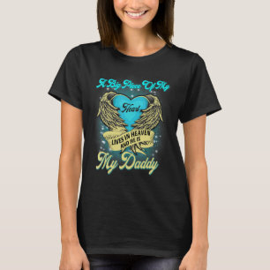 T-shirt Un Gros Morceau De Mon Coeur Vit Au Ciel Il Est Mo