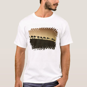 T-shirt Un groupe de chameliers avec leurs chameaux