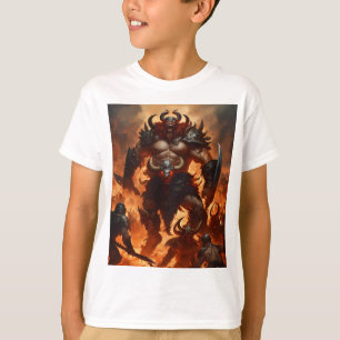 T-shirt Un guerrier monstre avec la tête d'un bélier 2