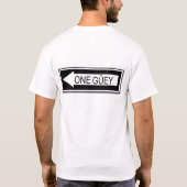 T-shirt Un Guey laissé (Dos)
