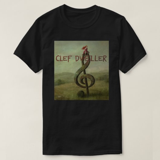 T-shirt Un habitant de clef (Design devant)