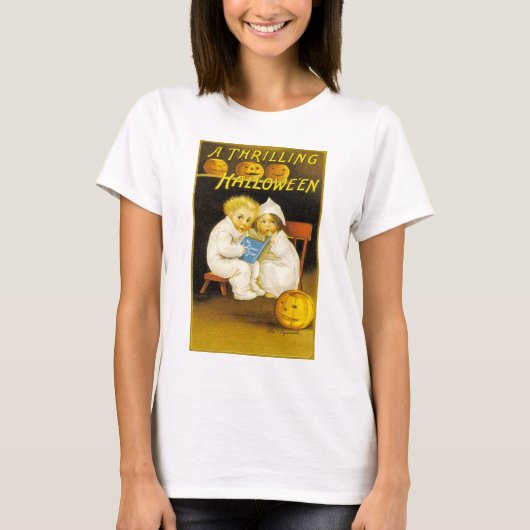 T-shirt Un Halloween excitant (Devant)