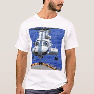 T-shirt Un hélicoptère de chevalier de mer de CH-46E