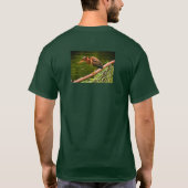 T-shirt Un héron vert (Dos)