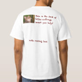 T-SHIRT UN HOMMAGE À CAT MANDU 2 (Dos)