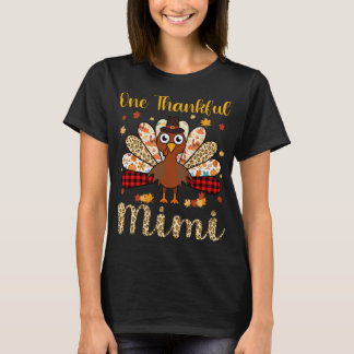 T-shirt Un hommage à Mimi Turkey Thanksgiving