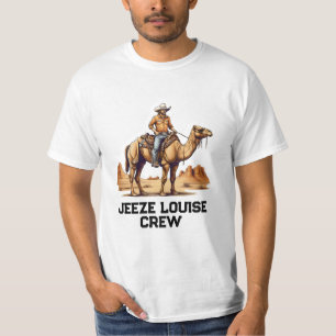T-shirt Un homme à dos de chameau
