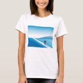 T-shirt Un Homme D'Affaires À La Recherche D'Un Chemin D'A (Devant)