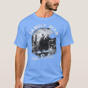 T-shirt Un Homme De Famille Branché Porte Sa Grotte Ses Rè