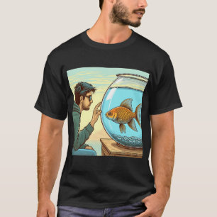 T-shirt Un homme et son poisson