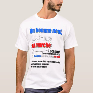 T-shirt Un Homme neuf, Une France En Marche 2017 - 1965 W