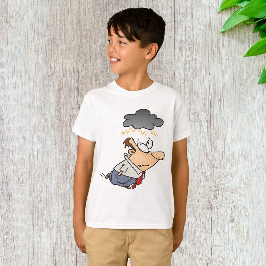 T-shirt Un Homme Sous Un Nuage