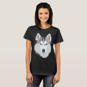 T-shirt Un Husky Nommé Tov (Devant entier)