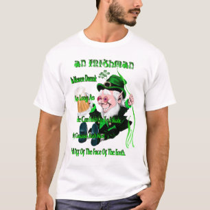 T-shirt Un Irlandais n'est jamais ivre….