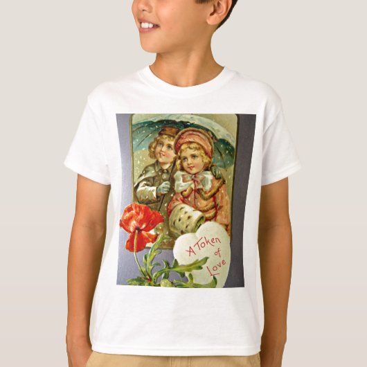 T-shirt Un jeton d'amour (Devant)