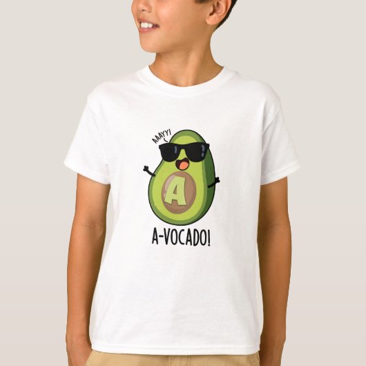 T-shirt Un jeu d'Avocado amusant à vocado (Devant)