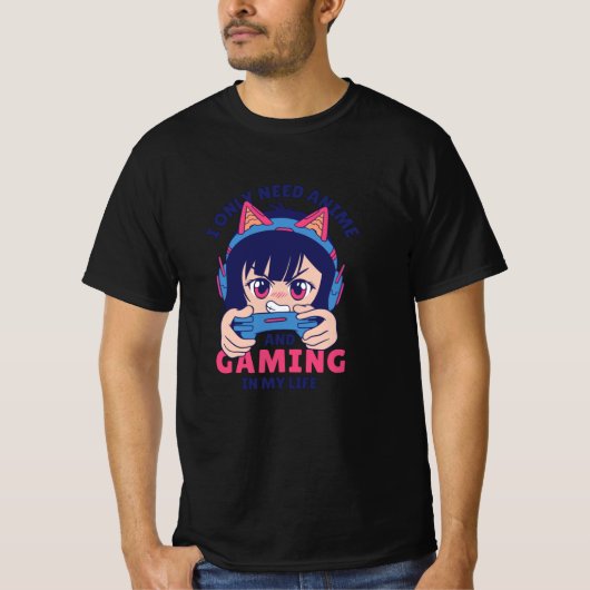 T-shirt Un Jeu Est Ma Vie (Devant)
