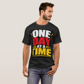 T-shirt Un Jour À La Fois (Devant entier)