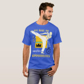 T-shirt Un jour de plus ruiné par les responsabilités (Devant entier)