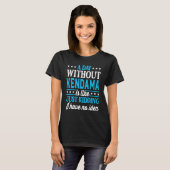 T-shirt Un jour sans Kendama Kendama (Devant entier)