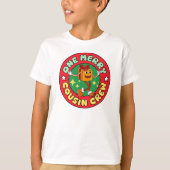 T-shirt Un joyeux cousin équipage cadeau de noël (Devant)