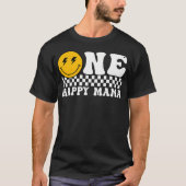 T-shirt Un joyeux Dude Mama 1EBirthday Family Matching (Devant)