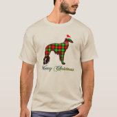 T-shirt Un joyeux Noël en soie (Devant)