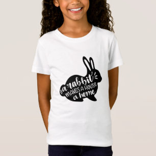 T-Shirt Un lapin fait d'une maison un foyer