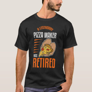 T-shirt Un Légendaire Fabricant De Pizza A Retraité La Fab