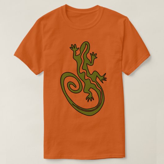 T-shirt Un lézard cool (Design devant)