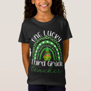 T-Shirt Un Lucky 3e grade Professeur Gnomes St patrick R