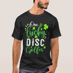 T-shirt Un Lucky Disk Golfer Shamrock Leprechaun Casquette