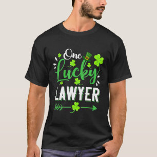 T-shirt Un Lucky Lawyer Shamrock Leprechaun Casquette St P