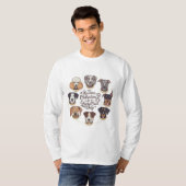 T-shirt Un luxe de cœurs loyaux (Devant entier)
