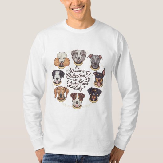 T-shirt Un luxe de cœurs loyaux (Devant)