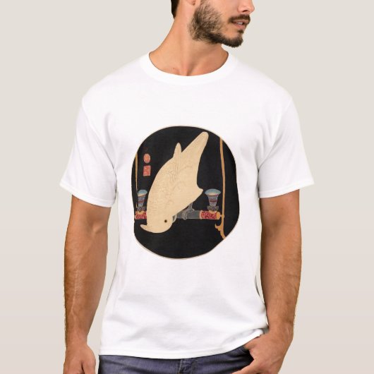 T-shirt Un Macaw blanc, Jakuchu (Devant)