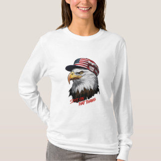 T-shirt Un majestueux aigle chauve, fièrement incarnant l'