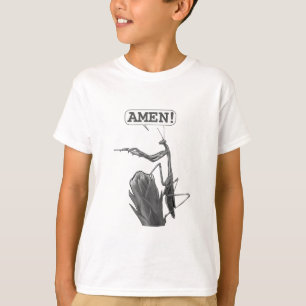 T-shirt Un Mantis en prière