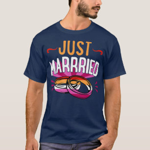 T-shirt Un Mariage lesbien marié, Faire-part Gay Coup
