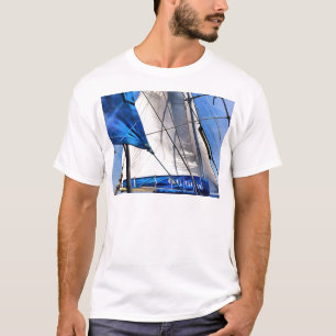 T-shirt Un marin Est Un Artiste Et Son Moyen Le Vent