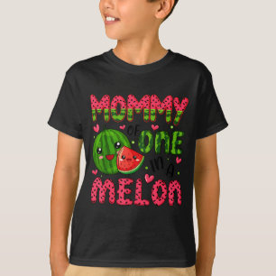 T-shirt Un melon chez maman Melon 1er anniversaire Pastèqu