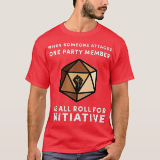 T-shirt Un Membre Du Parti Que Nous Avons Tous Pour Initia