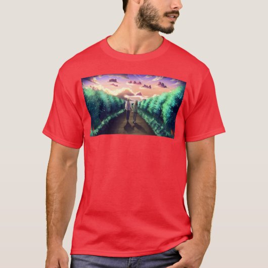 T-shirt Un même chemin ami (Devant)
