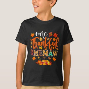 T-shirt Un Mémo Remerciant Drôle Automne Thanksgiving Auto