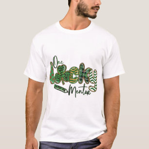 T-shirt Un Mentor chanceux, heureux Jour de la Saint Patri