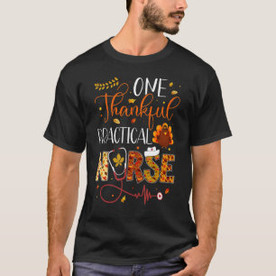 T-shirt Un Merci Infirmière pratique Thanksgiving Day Nurs