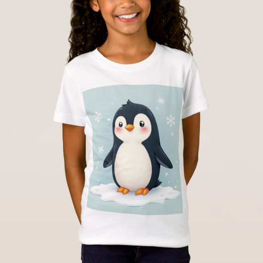 T-Shirt un mignon manchot (Devant)