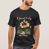 T-shirt Un Millier De Dents D'Abeilles (Devant)
