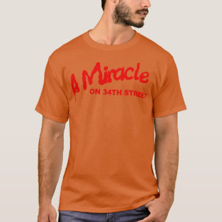 T-shirt Un miracle sur la parodie d'horreur de la 34ème ru