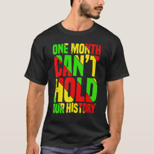 T-shirt Un mois ne peut pas contenir notre histoire Profes